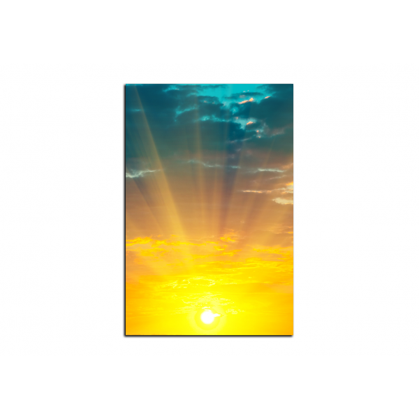 Obraz na plátně - Západ slunce - obdélník